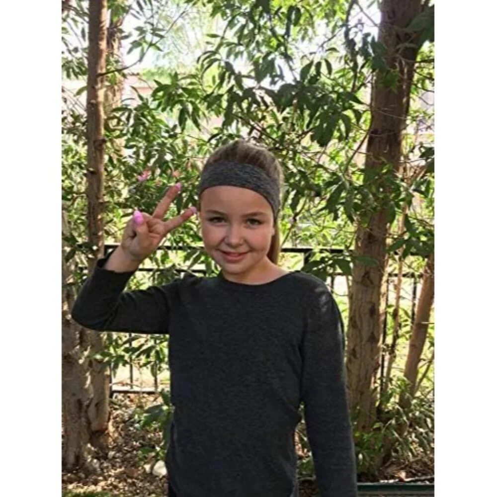 Adult Sports Headband Moisture-Wicking Activewear for Cochlear Implants 10yrs+